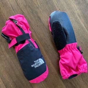 The North Face 2T Girls Mitten Gloves